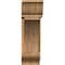 Ekena Millwork Thorton Traditional Rough Sawn Bracket w/ Offset Brace, Western Red Cedar, 8"W x 26"D x 26"H BKT0806X26X26THR01RWR - alternate 4